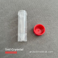 عينة تخزين cryovials 5 مل استخدام مختبر